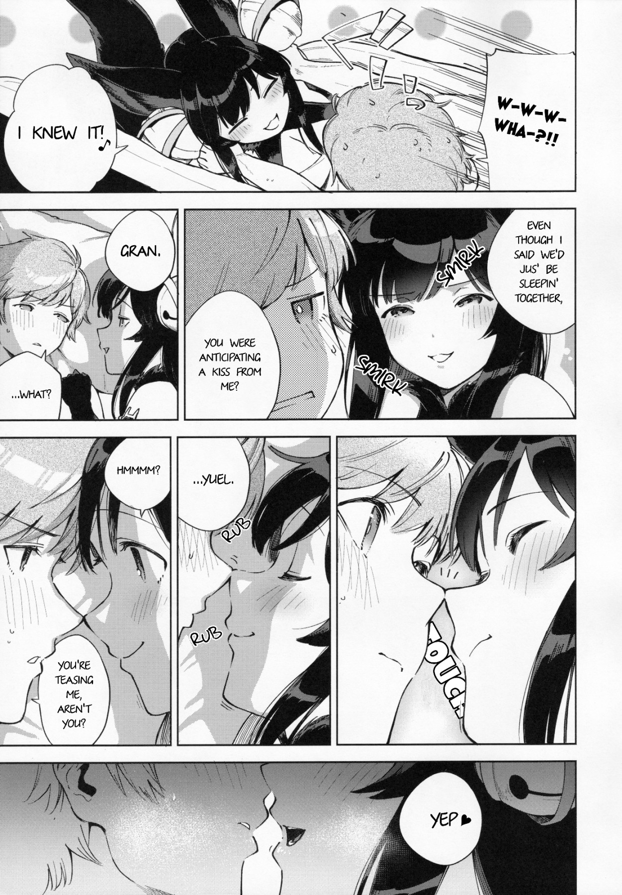 Hentai Manga Comic-Sleeping Together With Yuel-Read-6